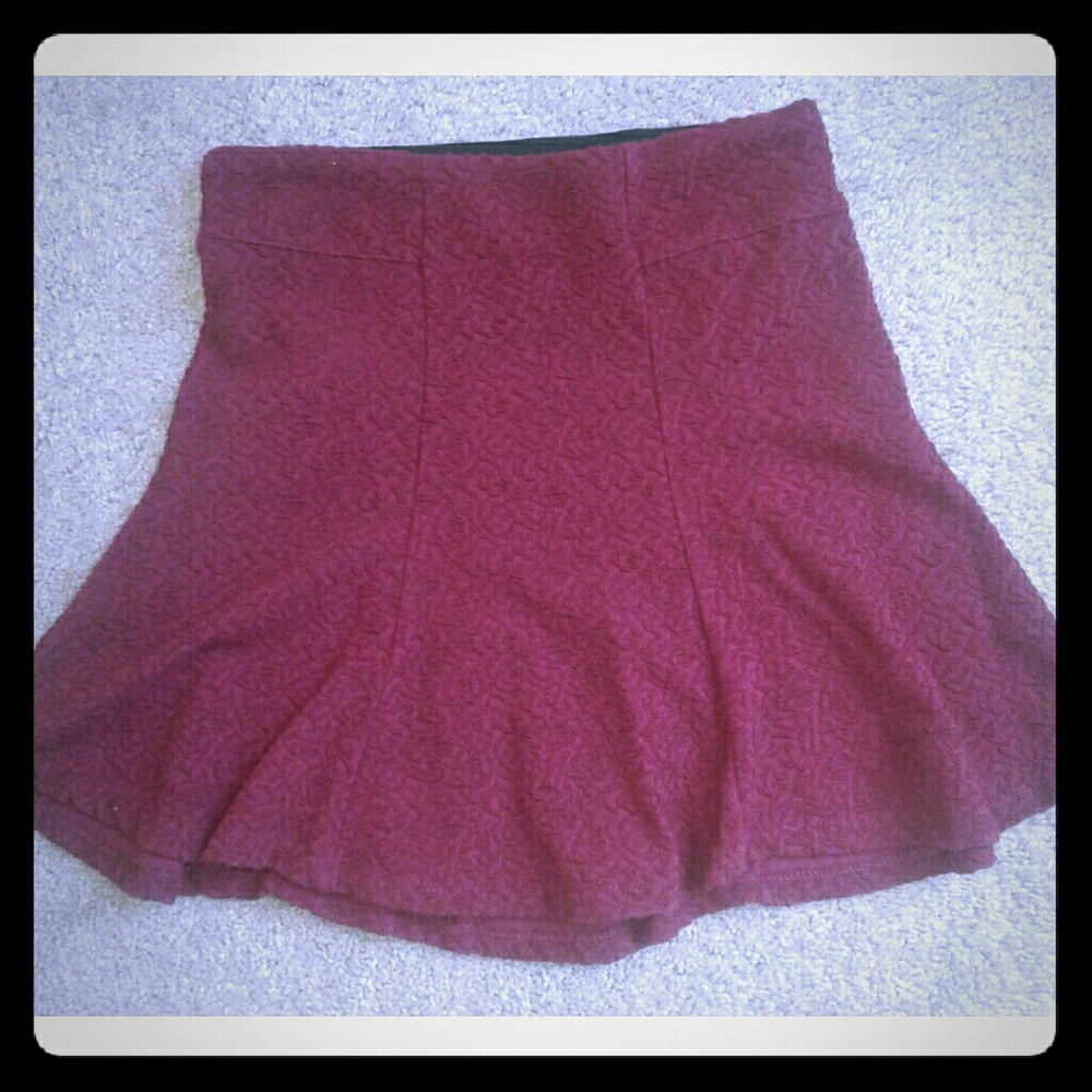 H&M floral printed skirt size small